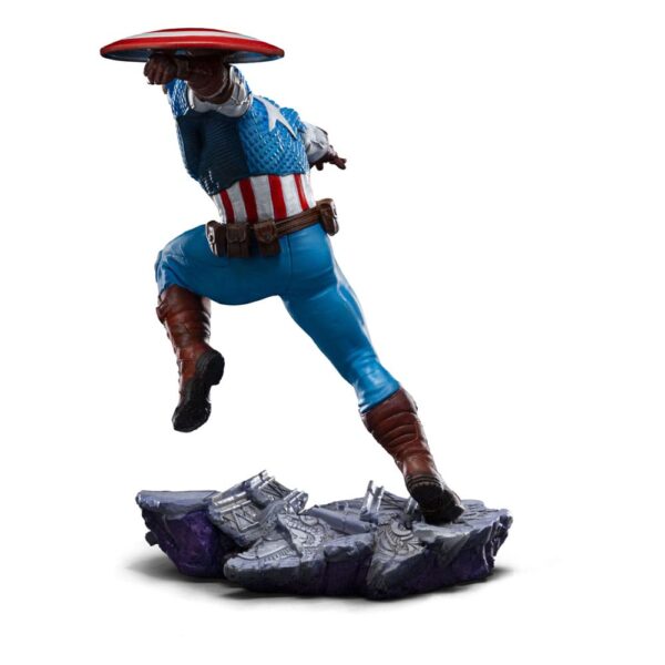 Marvel BDS Art Scale Szobor 1/10 Captain America 22 cm Marvel BDS Art Scale Szobor 1/10 Captain America 22 cm