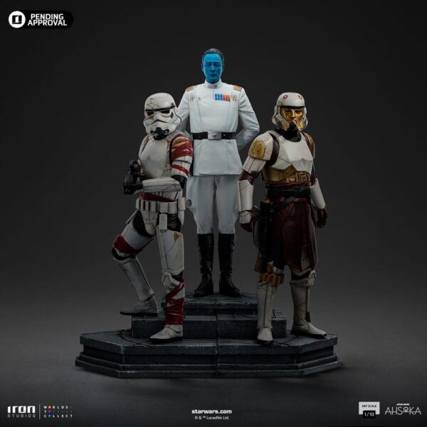 Star Wars Ahsoka Art Scale Szobor 1/10 Grand Admiral Thrawn 25 cm Star Wars Ahsoka Art Scale Szobor 1/10 Grand Admiral Thrawn 25 cm