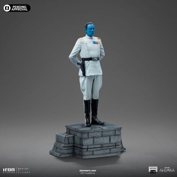 Star Wars Ahsoka Art Scale Szobor 1/10 Grand Admiral Thrawn 25 cm Star Wars Ahsoka Art Scale Szobor 1/10 Grand Admiral Thrawn 25 cm