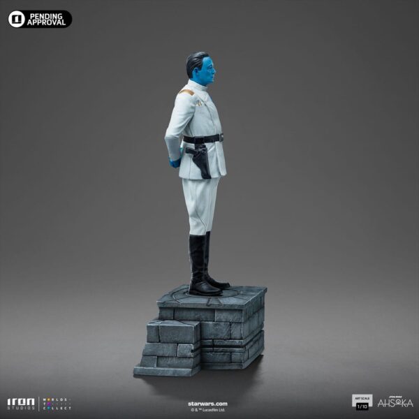 Star Wars Ahsoka Art Scale Szobor 1/10 Grand Admiral Thrawn 25 cm Star Wars Ahsoka Art Scale Szobor 1/10 Grand Admiral Thrawn 25 cm