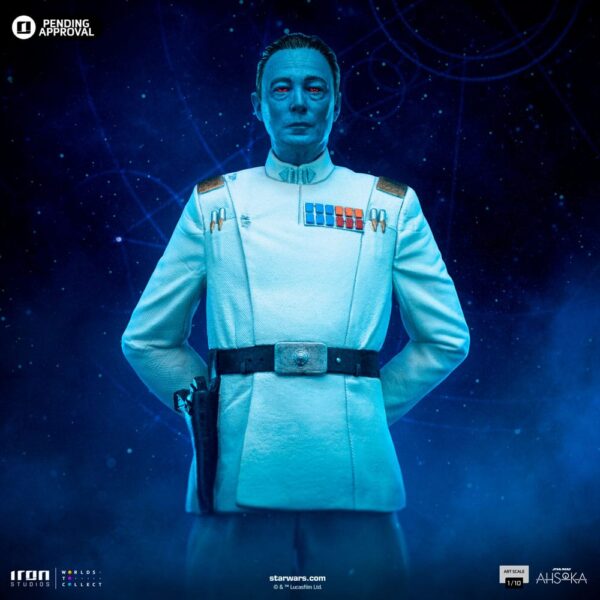 Star Wars Ahsoka Art Scale Szobor 1/10 Grand Admiral Thrawn 25 cm Star Wars Ahsoka Art Scale Szobor 1/10 Grand Admiral Thrawn 25 cm