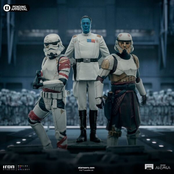 Star Wars Ahsoka Art Scale Szobor 1/10 Grand Admiral Thrawn 25 cm Star Wars Ahsoka Art Scale Szobor 1/10 Grand Admiral Thrawn 25 cm