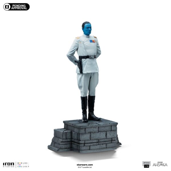 Star Wars Ahsoka Art Scale Szobor 1/10 Grand Admiral Thrawn 25 cm Star Wars Ahsoka Art Scale Szobor 1/10 Grand Admiral Thrawn 25 cm