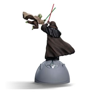 Star Wars Deluxe Art Scale Szobor 1/10 Yoda vs Emperor Palpatine (CCXP Exclusive 2024) 31 cm