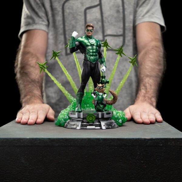 DC Comics Art Scale Deluxe Szobor 1/10 Green Lantern Unleashed 24 cm DC Comics Art Scale Deluxe Szobor 1/10 Green Lantern Unleashed 24 cm