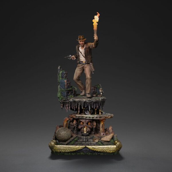 Indiana Jones Art Scale Deluxe Szobor 1/10 Indiana Jones 40 cm