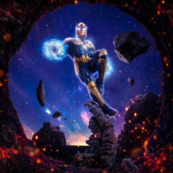 Marvel Art Scale Deluxe Szobor 1/10 Nova 41 cm Marvel Art Scale Deluxe Szobor 1/10 Nova 41 cm