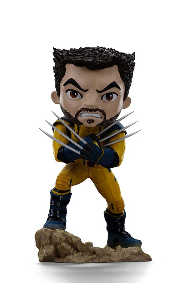 Deadpool & Wolverine Mini Co. PVC Figura Deadpool and Wolverine set Unmasked 14 cm