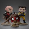 Deadpool & Wolverine Mini Co. PVC Figura Deadpool and Wolverine set Unmasked 14 cm