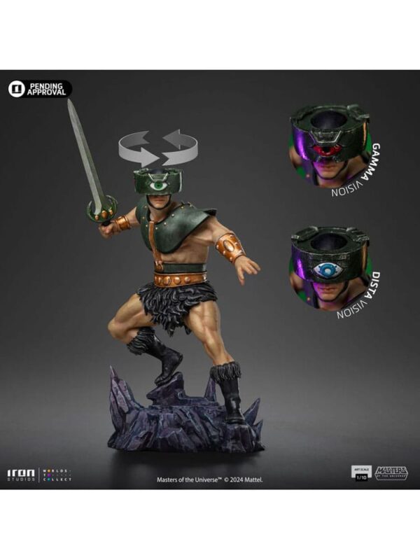Masters of the Universe Art Scale Szobor 1/10 Triklops 24 cm