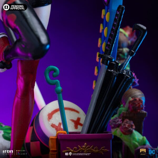 DC Comics Deluxe Art Scale Szobor 1/10 Harley Quinn (Gotham City Sirens) 22 cm DC Comics Deluxe Art Scale Szobor 1/10 Harley Quinn (Gotham City Sirens) 22 cm