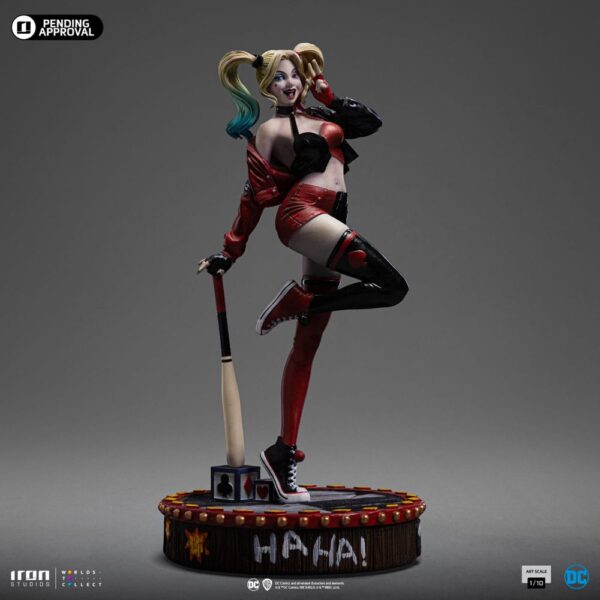 DC Comics Art Scale Szobor 1/10 Harley Quinn (Gotham City Sirens) 22 cm DC Comics Art Scale Szobor 1/10 Harley Quinn (Gotham City Sirens) 22 cm