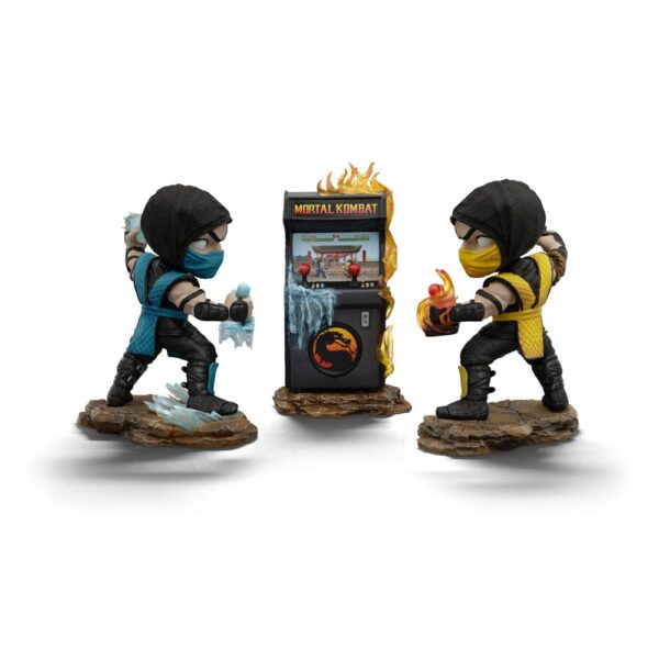 Mortal Kombat Mini Co. PVC Figuras Scorpion vs. Subzero Arcade Set 15 cm Mortal Kombat Mini Co. PVC Figuras Scorpion vs. Subzero Arcade Set 15 cm