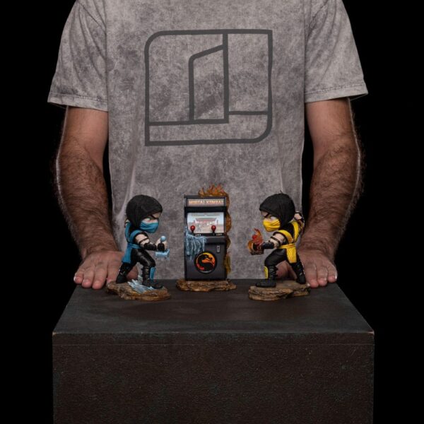 Mortal Kombat Mini Co. PVC Figuras Scorpion vs. Subzero Arcade Set 15 cm Mortal Kombat Mini Co. PVC Figuras Scorpion vs. Subzero Arcade Set 15 cm