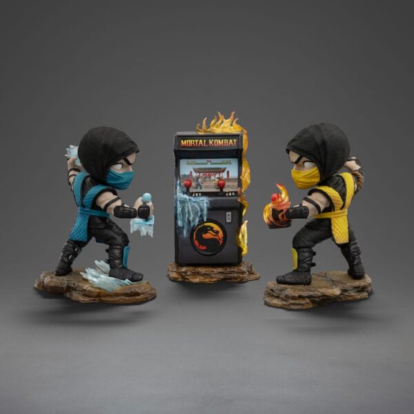 Mortal Kombat Mini Co. PVC Figuras Scorpion vs. Subzero Arcade Set 15 cm Mortal Kombat Mini Co. PVC Figuras Scorpion vs. Subzero Arcade Set 15 cm