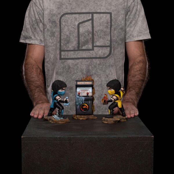 Mortal Kombat Mini Co. PVC Figuras Scorpion vs. Subzero Arcade Set 15 cm Mortal Kombat Mini Co. PVC Figuras Scorpion vs. Subzero Arcade Set 15 cm