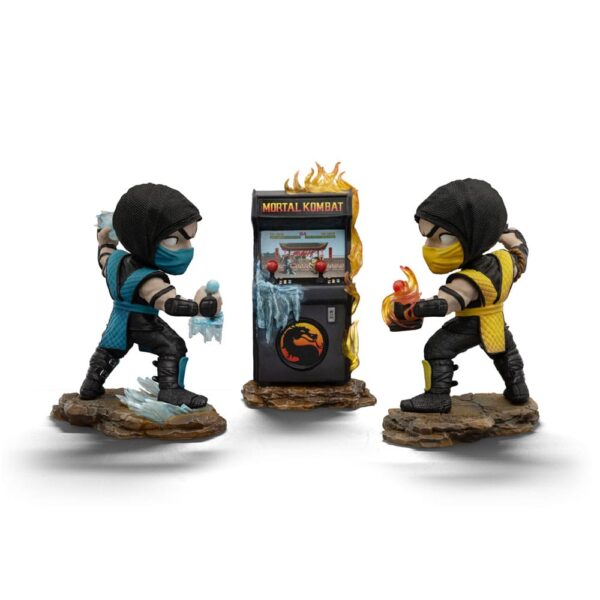 Mortal Kombat Mini Co. PVC Figuras Scorpion vs. Subzero Arcade Set 15 cm Mortal Kombat Mini Co. PVC Figuras Scorpion vs. Subzero Arcade Set 15 cm