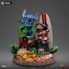 Lilo & Stitch Deluxe Art Scale Szobor 1/10 Lilo & Stitch 20 cm