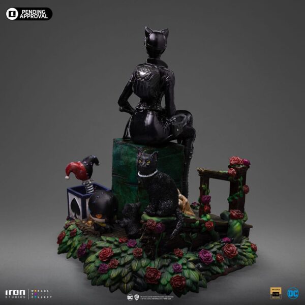 DC Comics Deluxe Art Scale Szobor 1/10 Catwoman (Gotham City Sirens) 21 cm DC Comics Deluxe Art Scale Szobor 1/10 Catwoman (Gotham City Sirens) 21 cm