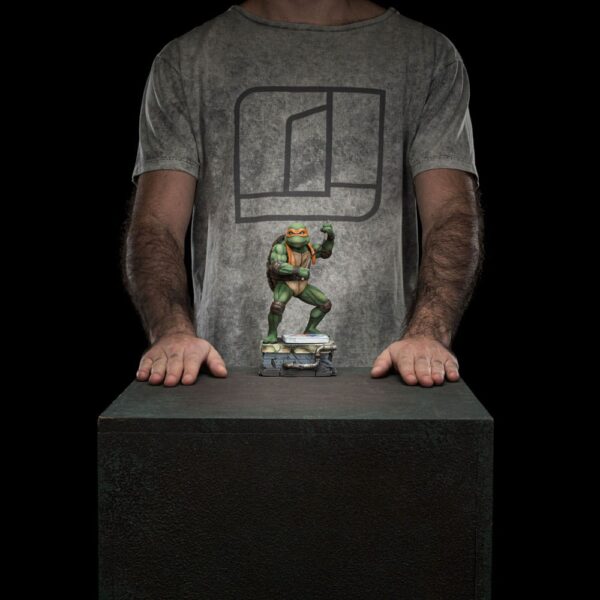 Teenage Mutant Ninja Turtles Art Scale Szobor 1/10 Michelangelo 19 cm Teenage Mutant Ninja Turtles Art Scale Szobor 1/10 Michelangelo 19 cm