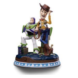 Toy Story Deluxe Art Scale Szobor 1/10 Buzz & Woody 38 cm