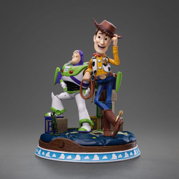Toy Story Deluxe Art Scale Szobor 1/10 Buzz & Woody 38 cm Toy Story Deluxe Art Scale Szobor 1/10 Buzz & Woody 38 cm