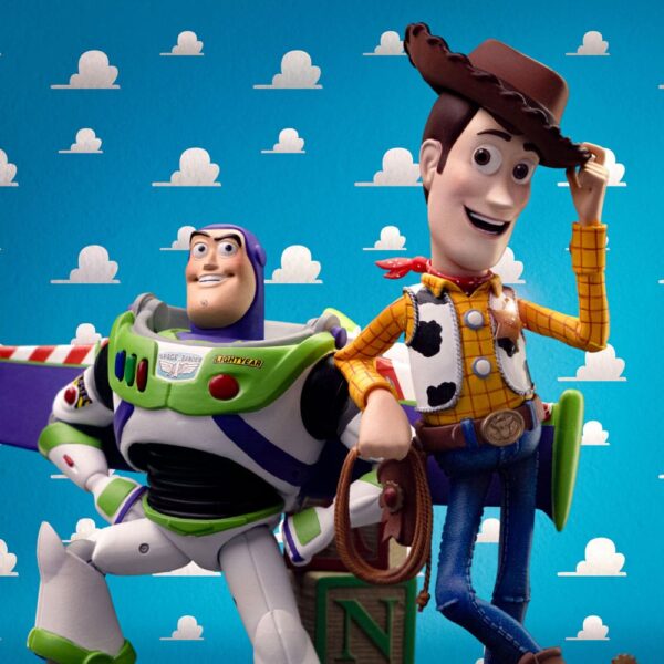 Toy Story Deluxe Art Scale Szobor 1/10 Buzz & Woody 38 cm Toy Story Deluxe Art Scale Szobor 1/10 Buzz & Woody 38 cm