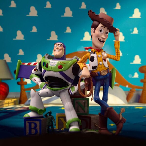 Toy Story Deluxe Art Scale Szobor 1/10 Buzz & Woody 38 cm Toy Story Deluxe Art Scale Szobor 1/10 Buzz & Woody 38 cm