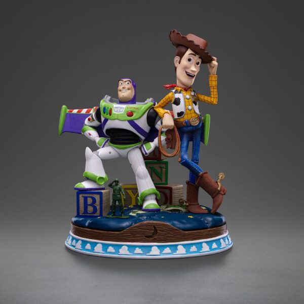 Toy Story Deluxe Art Scale Szobor 1/10 Buzz & Woody 38 cm Toy Story Deluxe Art Scale Szobor 1/10 Buzz & Woody 38 cm