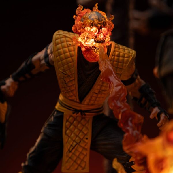 Mortal Kombat Deluxe Art Scale Szobor 1/10 Scorpion Fatality 27 cm Mortal Kombat Deluxe Art Scale Szobor 1/10 Scorpion Fatality 27 cm
