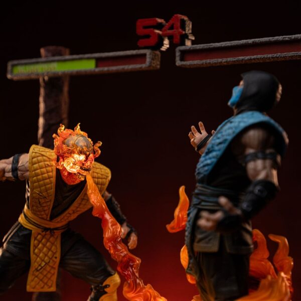 Mortal Kombat Deluxe Art Scale Szobor 1/10 Scorpion Fatality 27 cm Mortal Kombat Deluxe Art Scale Szobor 1/10 Scorpion Fatality 27 cm