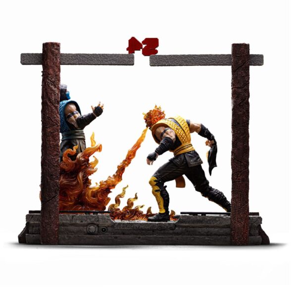 Mortal Kombat Deluxe Art Scale Szobor 1/10 Scorpion Fatality 27 cm Mortal Kombat Deluxe Art Scale Szobor 1/10 Scorpion Fatality 27 cm