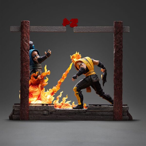 Mortal Kombat Deluxe Art Scale Szobor 1/10 Scorpion Fatality 27 cm Mortal Kombat Deluxe Art Scale Szobor 1/10 Scorpion Fatality 27 cm