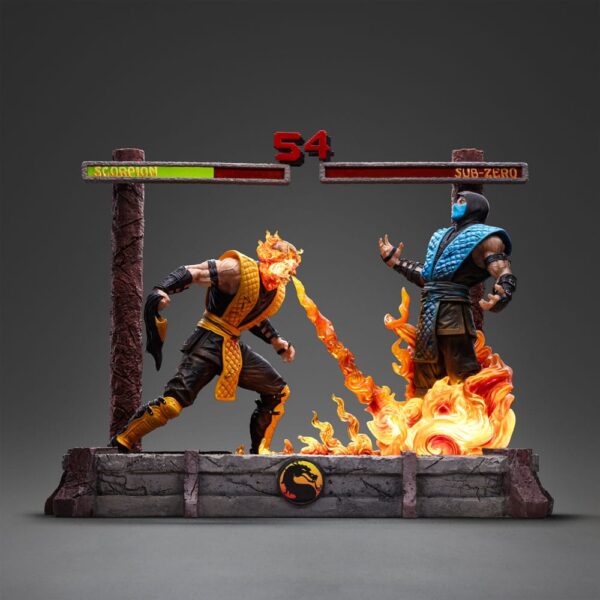 Mortal Kombat Deluxe Art Scale Szobor 1/10 Scorpion Fatality 27 cm Mortal Kombat Deluxe Art Scale Szobor 1/10 Scorpion Fatality 27 cm