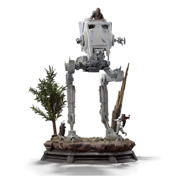 Star Wars Demi Art Scale Szobor 1/20 AT-ST and Chewbacca 53 cm Star Wars Demi Art Scale Szobor 1/20 AT-ST and Chewbacca 53 cm