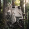 Star Wars Demi Art Scale Szobor 1/20 AT-ST and Chewbacca 53 cm Star Wars Demi Art Scale Szobor 1/20 AT-ST and Chewbacca 53 cm