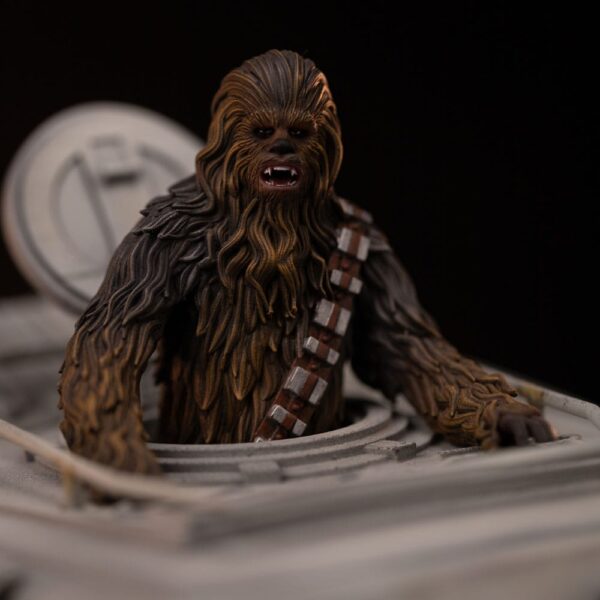 Star Wars Demi Art Scale Szobor 1/20 AT-ST and Chewbacca 53 cm Star Wars Demi Art Scale Szobor 1/20 AT-ST and Chewbacca 53 cm