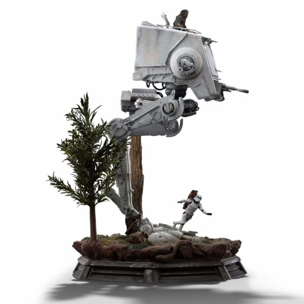 Star Wars Demi Art Scale Szobor 1/20 AT-ST and Chewbacca 53 cm Star Wars Demi Art Scale Szobor 1/20 AT-ST and Chewbacca 53 cm