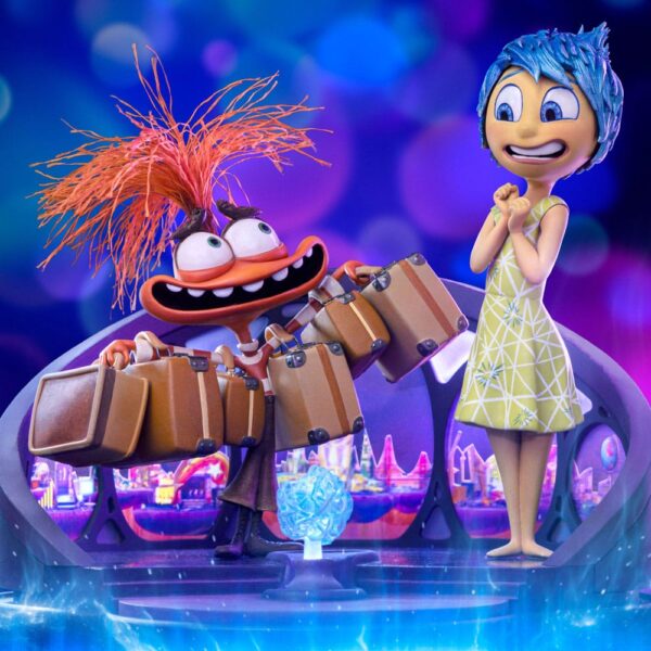 Inside Out 2 Deluxe Art Scale Szobor 1/10 Joy and Anxiety 26 cm Inside Out 2 Deluxe Art Scale Szobor 1/10 Joy and Anxiety 26 cm
