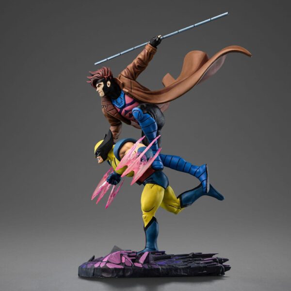 Marvel Deluxe Art Scale Szobor 1/10 X-Men´97 Gambit & Wolverine 29 cm