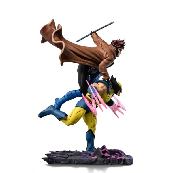 Marvel Deluxe Art Scale Szobor 1/10 X-Men´97 Gambit & Wolverine 29 cm
