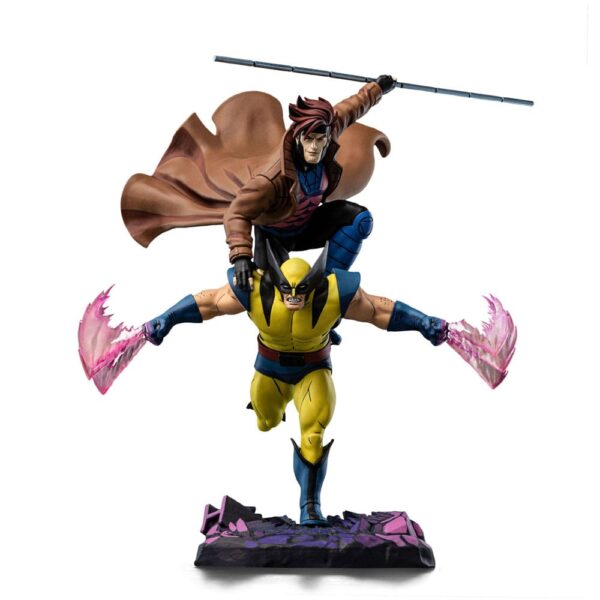Marvel Deluxe Art Scale Szobor 1/10 X-Men´97 Gambit & Wolverine 29 cm