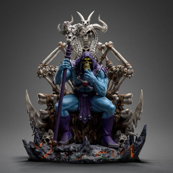 Masters of the Universe Prime Scale Szobor 1/3 Skeletor 10th Anniversary Ver. 67 cm