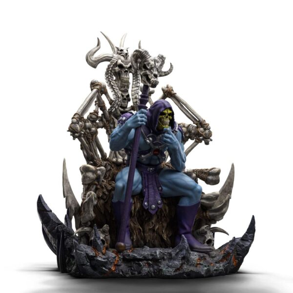 Masters of the Universe Prime Scale Szobor 1/3 Skeletor 10th Anniversary Ver. 67 cm