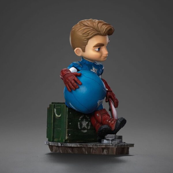 Avengers Infinity Saga Mini Co. PVC Figura Captain America 14 cm Avengers Infinity Saga Mini Co. PVC Figura Captain America 14 cm