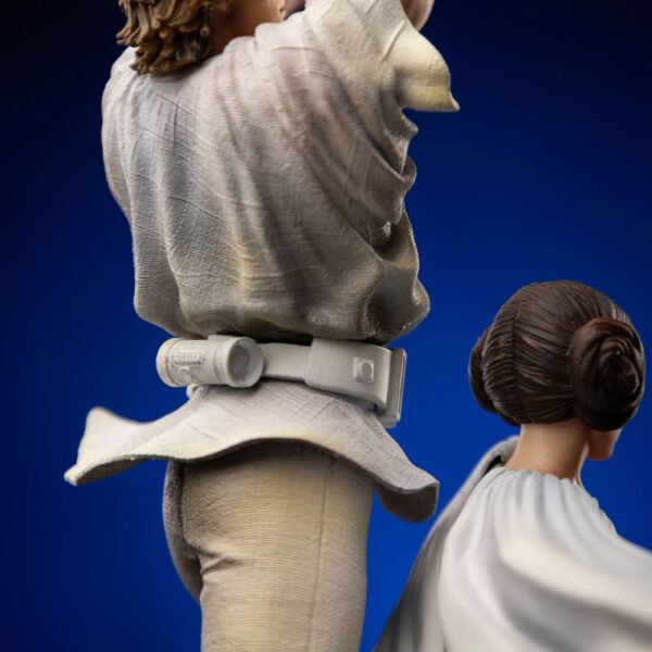Star Wars Deluxe Art Scale Szobor 1/10 Luke and Leia 41 cm Star Wars Deluxe Art Scale Szobor 1/10 Luke and Leia 41 cm