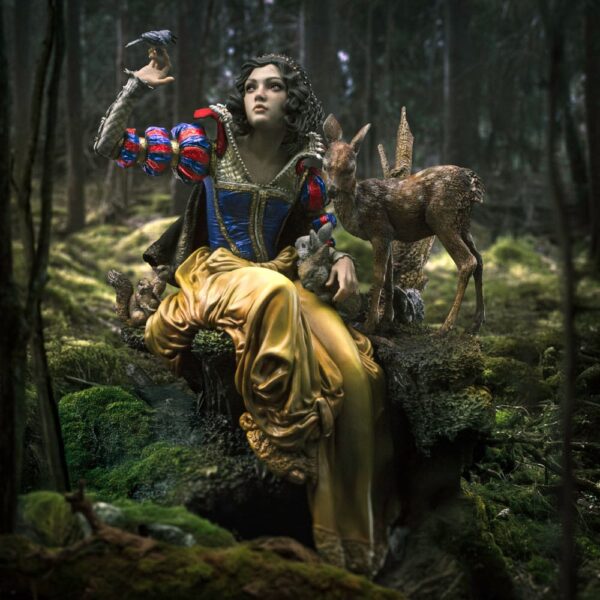 Disney Deluxe Art Scale Szobor 1/10 Snow White 28 cm Disney Deluxe Art Scale Szobor 1/10 Snow White 28 cm