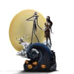 Nightmare before Christmas Deluxe Art Scale Szobor 1/10 Jack and Sally 39 cm