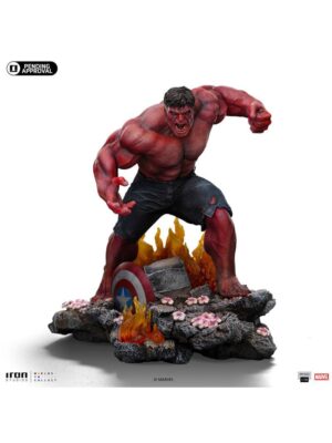 Marvel Art Scale Szobor 1/10 Red Hulk 23 cm