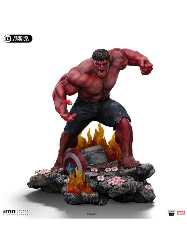 Marvel Art Scale Szobor 1/10 Red Hulk 23 cm Marvel Art Scale Szobor 1/10 Red Hulk 23 cm